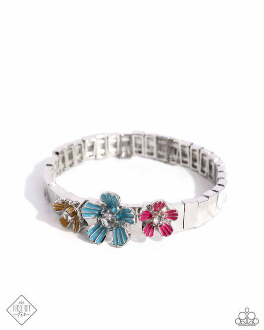 Hamptons Headline - Silver Multi Bracelet