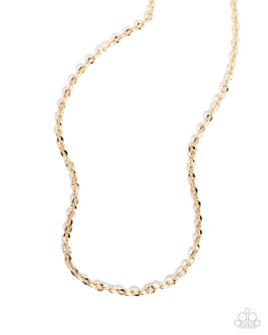 Cable Charisma Chain / Men's Necklace - Gold