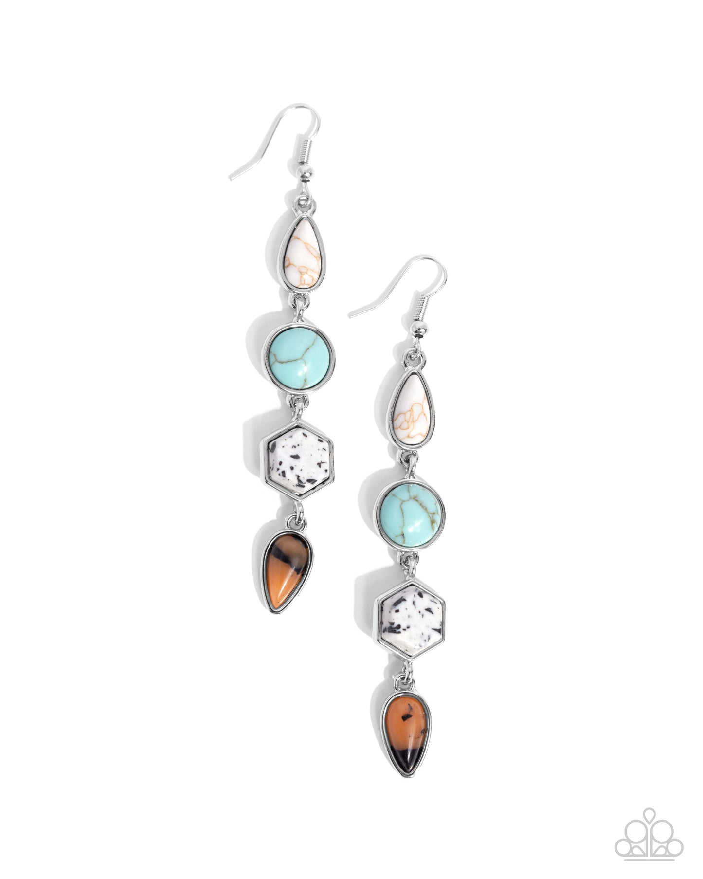 Singular Stones - Multi Earrings