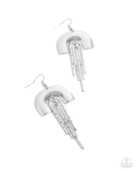 Rainbow Rarity - Silver Earrings