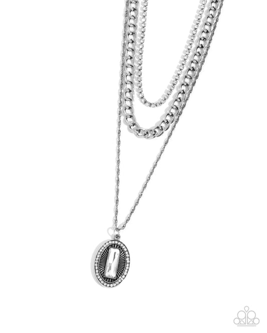Edgy Empire - Silver Necklace