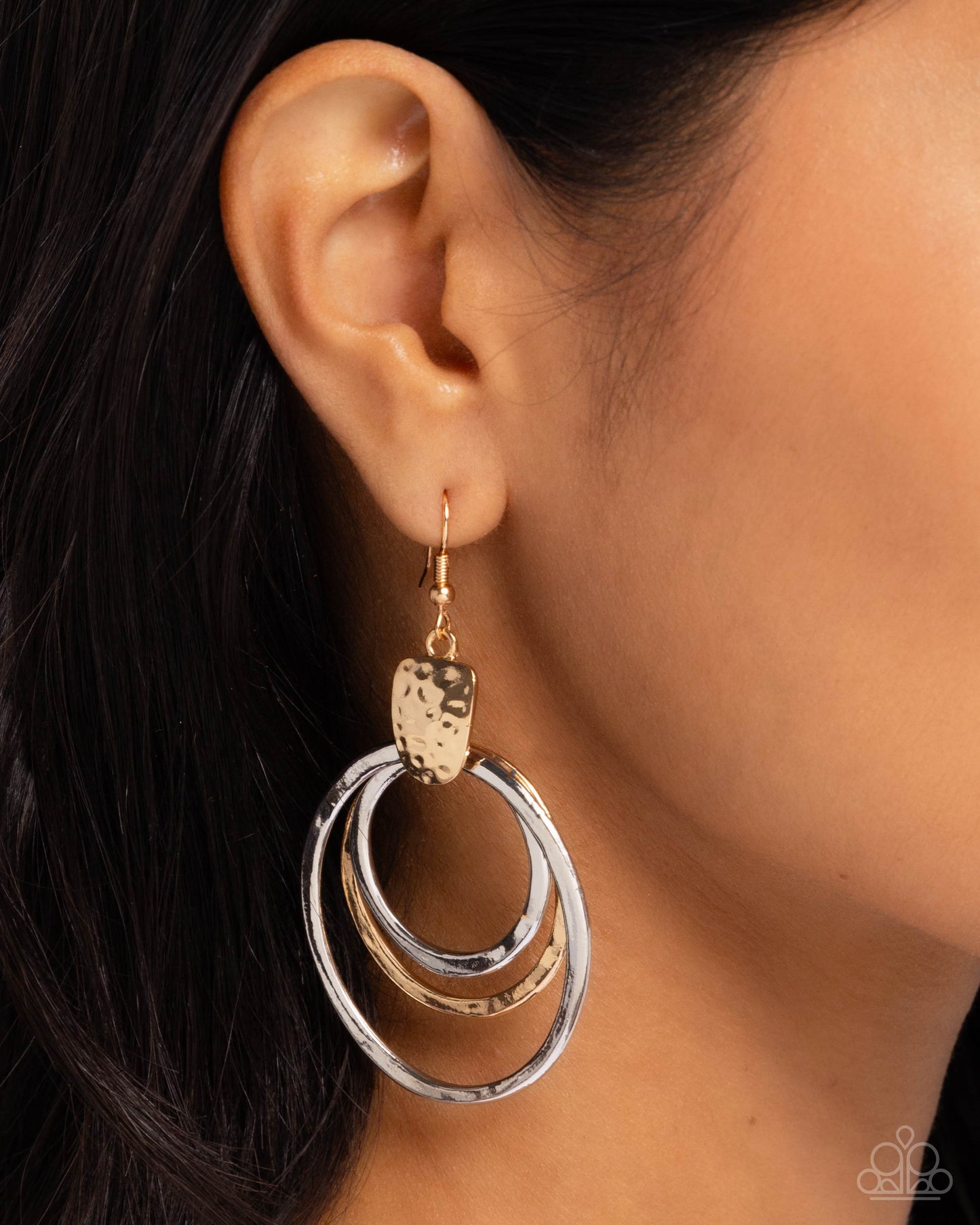 Suddenly I See - Gold and Silver Earrings