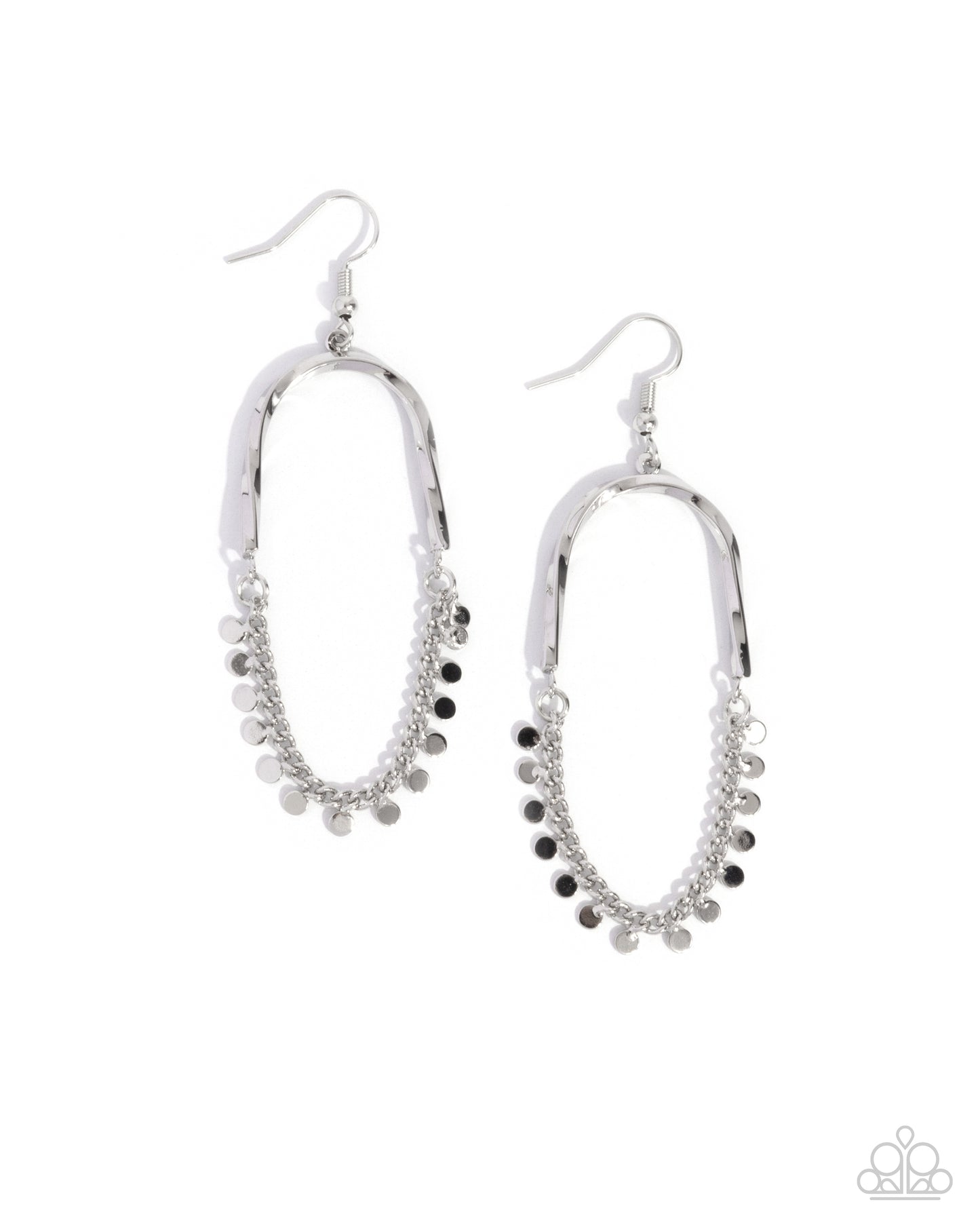 Forever Fringe - Silver Earrings