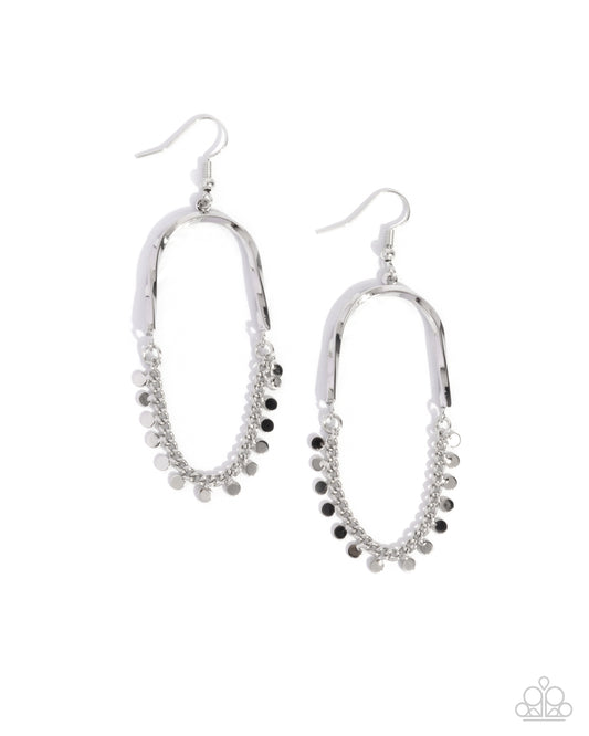 Forever Fringe - Silver Earrings