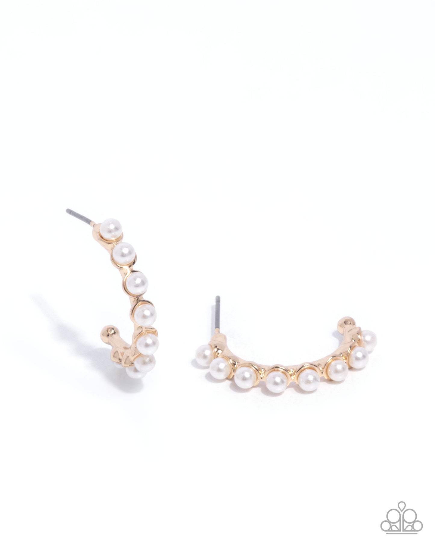 Pearly Passage - Gold w/Pearls Earrings