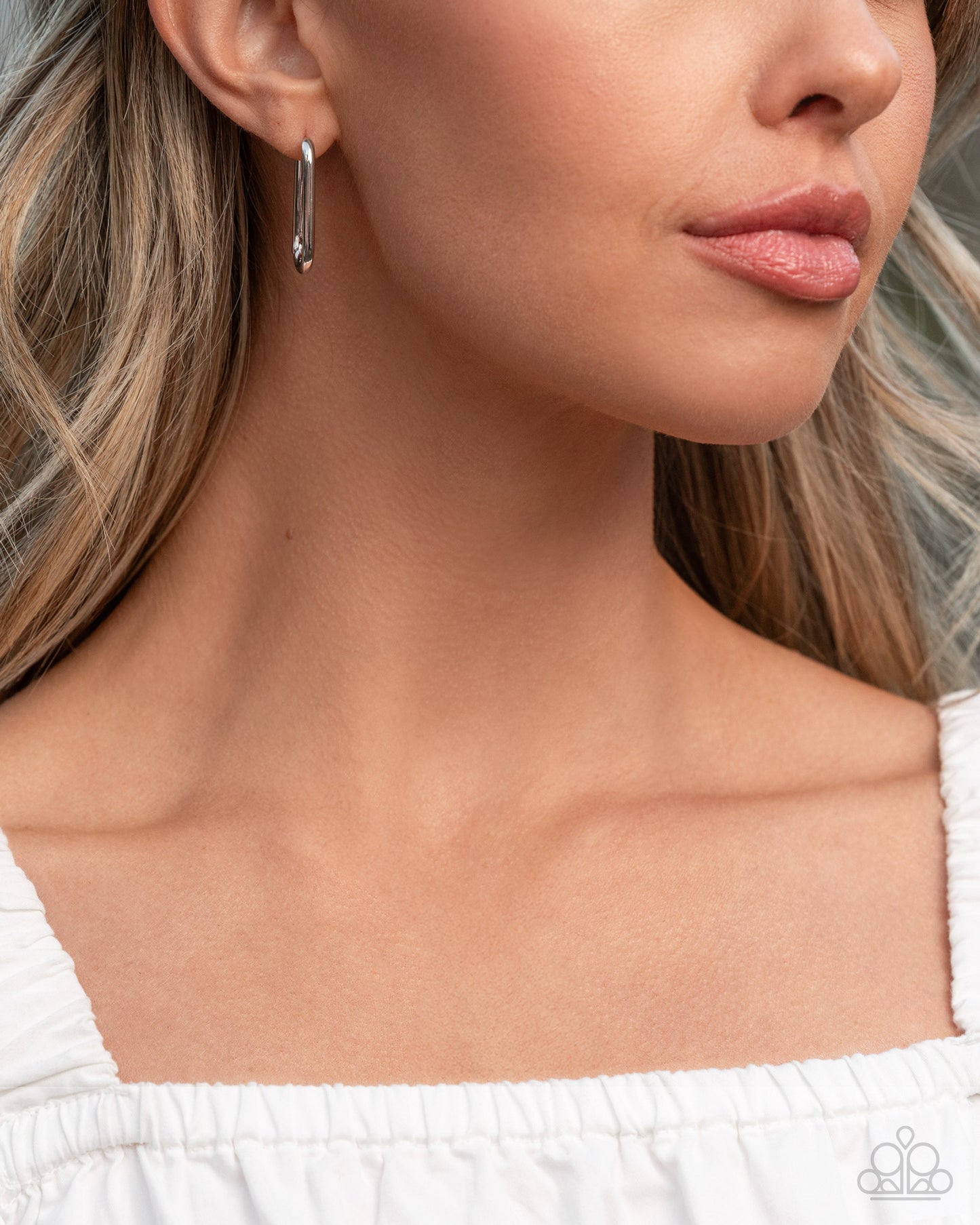 Paramount Paperclips - Silver Earring