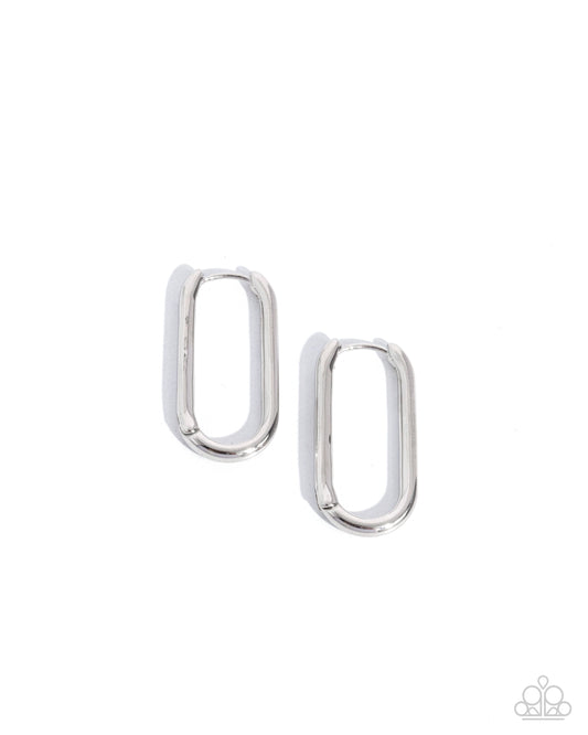 Paramount Paperclips - Silver Earring