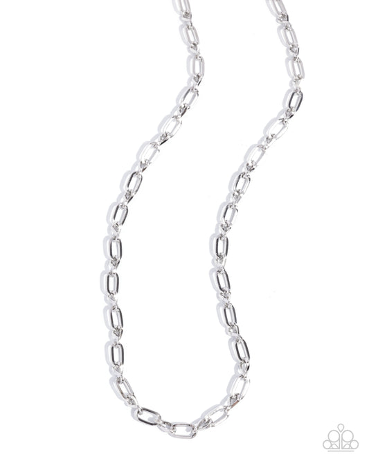 Mr. Steal Your Girl - Silver Chain/Necklace