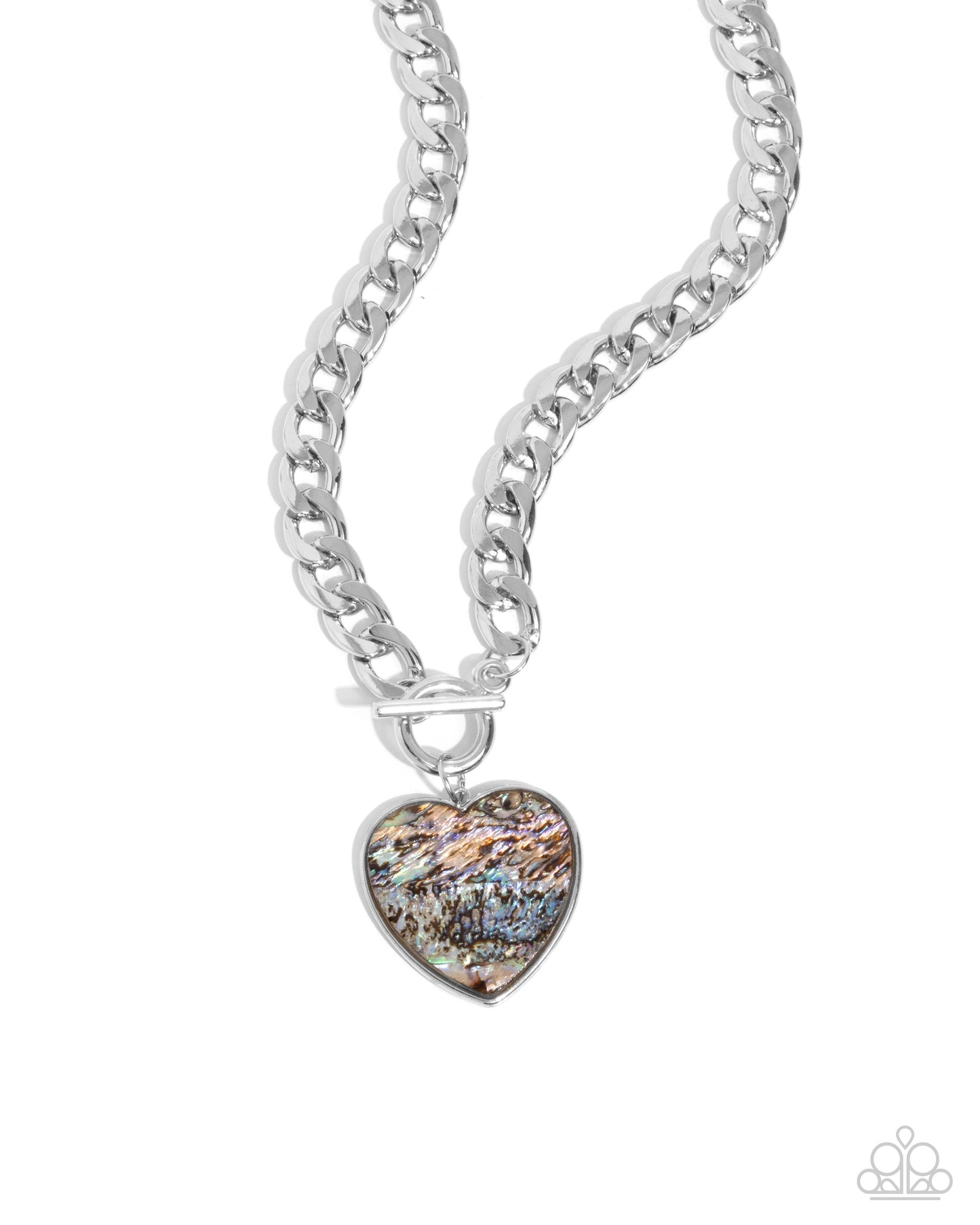 Beloved Birthright - Silver w/Multi Heart Necklace