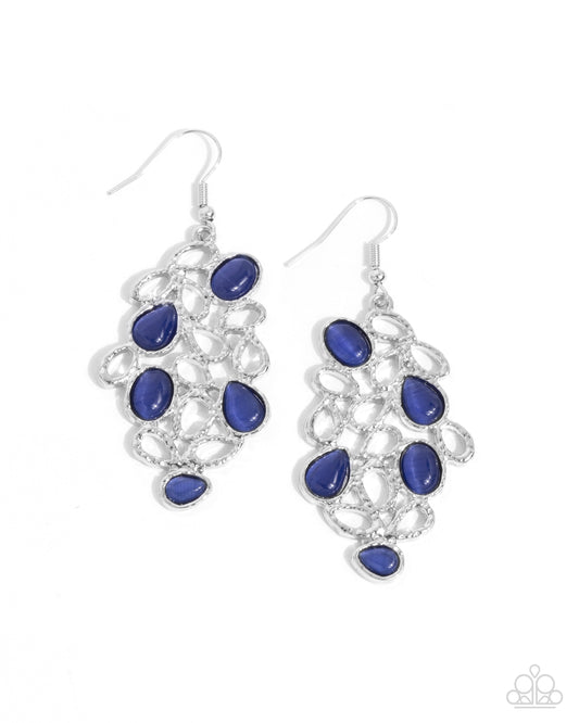 Beading Ballad - Blue Earrings