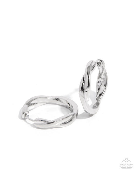 Genuine Glitz - Silver Earrings