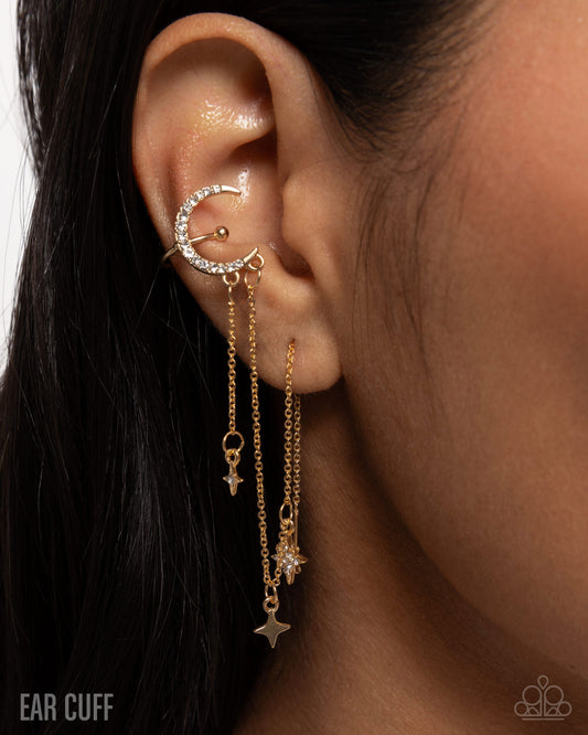 Heaven Struck - Gold Threader Earrings