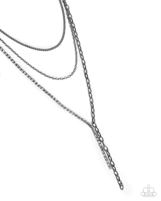 Ornate Obsession - Silver Necklace