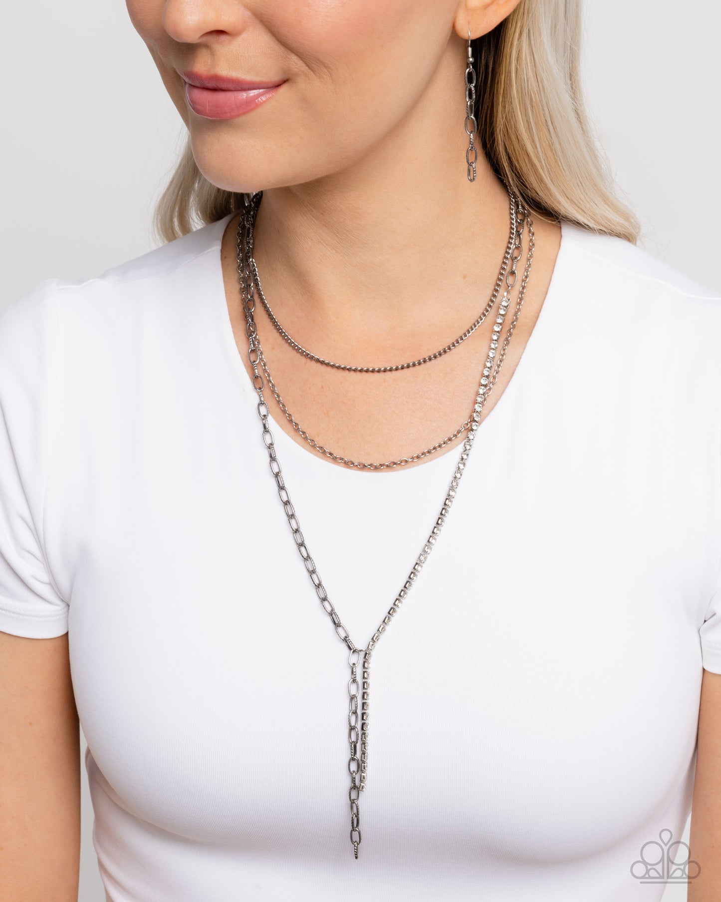 Ornate Obsession - Silver Necklace
