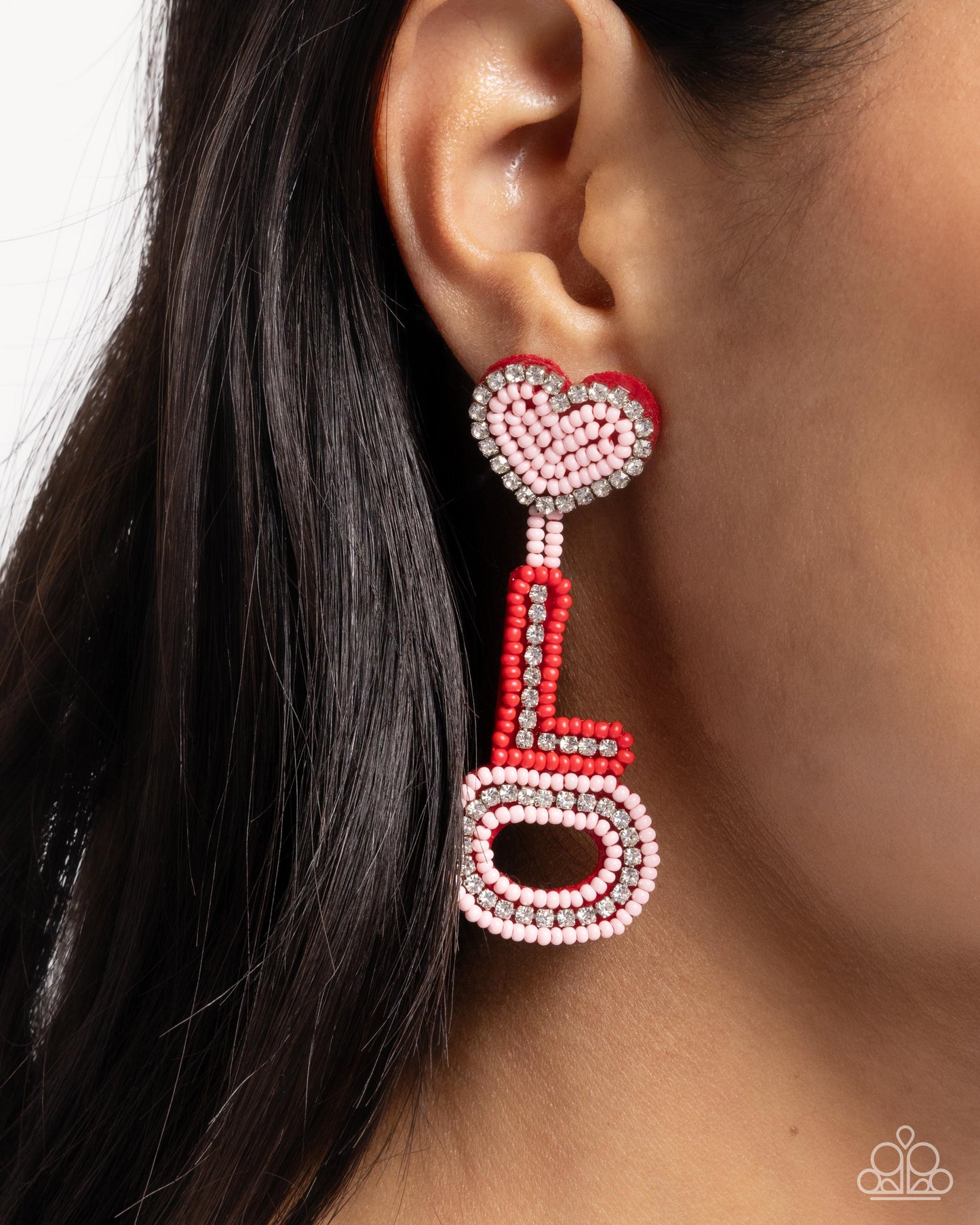Visible Valentines - Multi "Love" Earrings