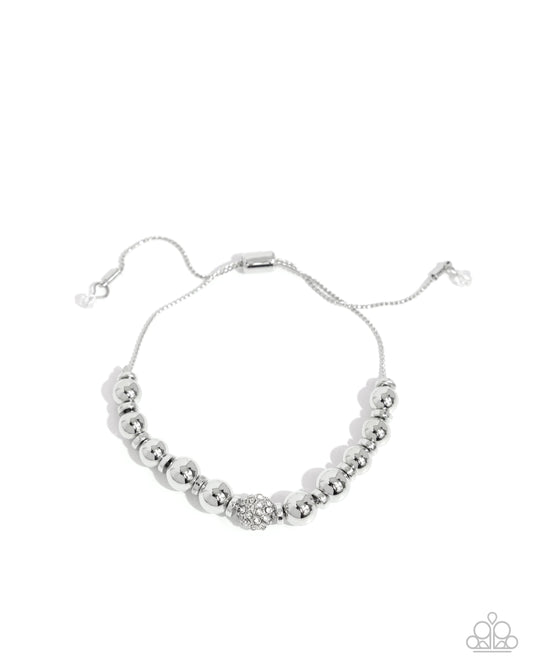 Slow and READY - Silver Bracelet