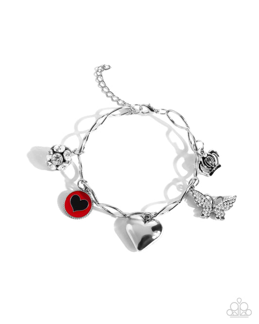 Lullaby Lucky - Silver w/Charms Bracelet