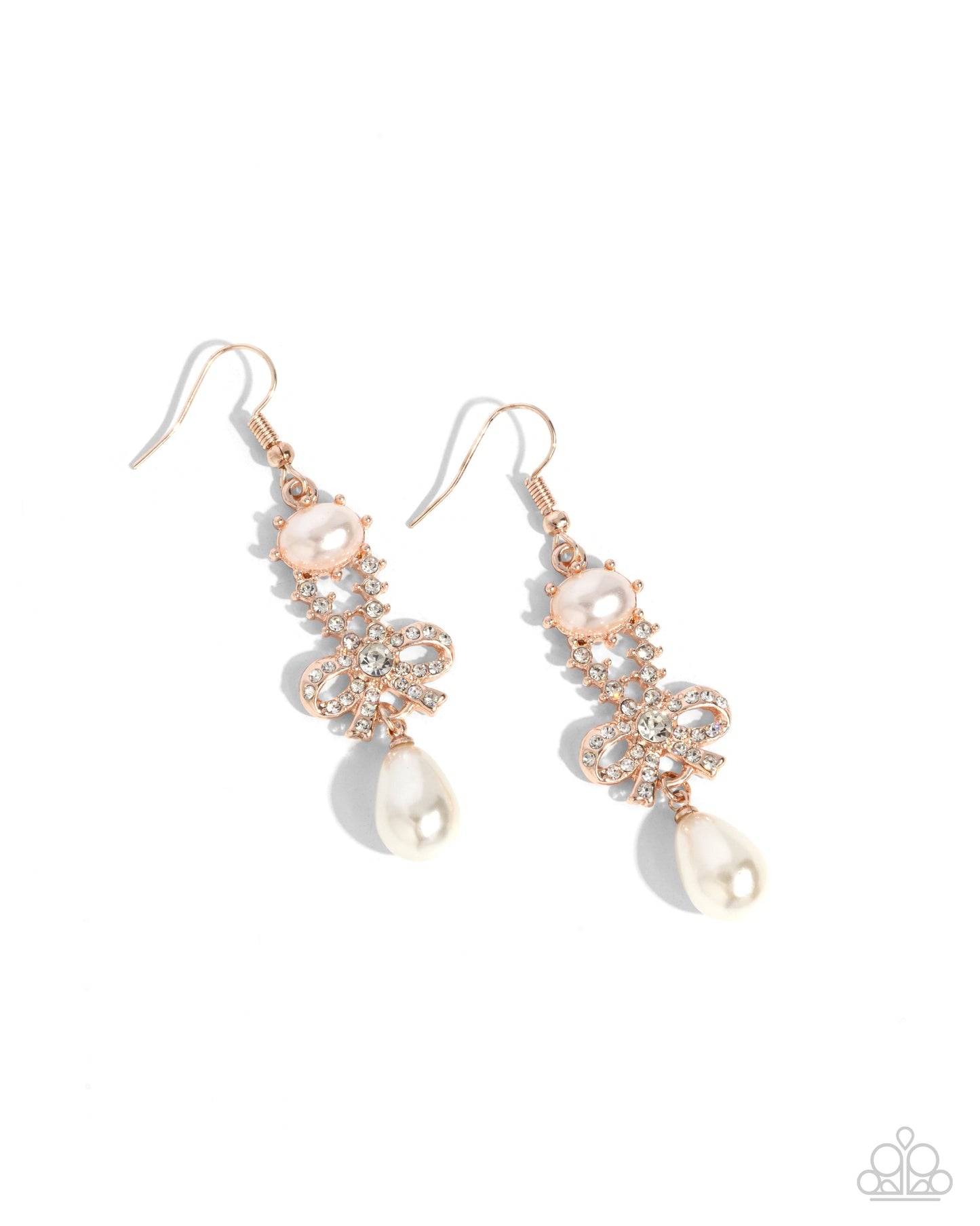 Alluring Advocate - Rose Gold Earring