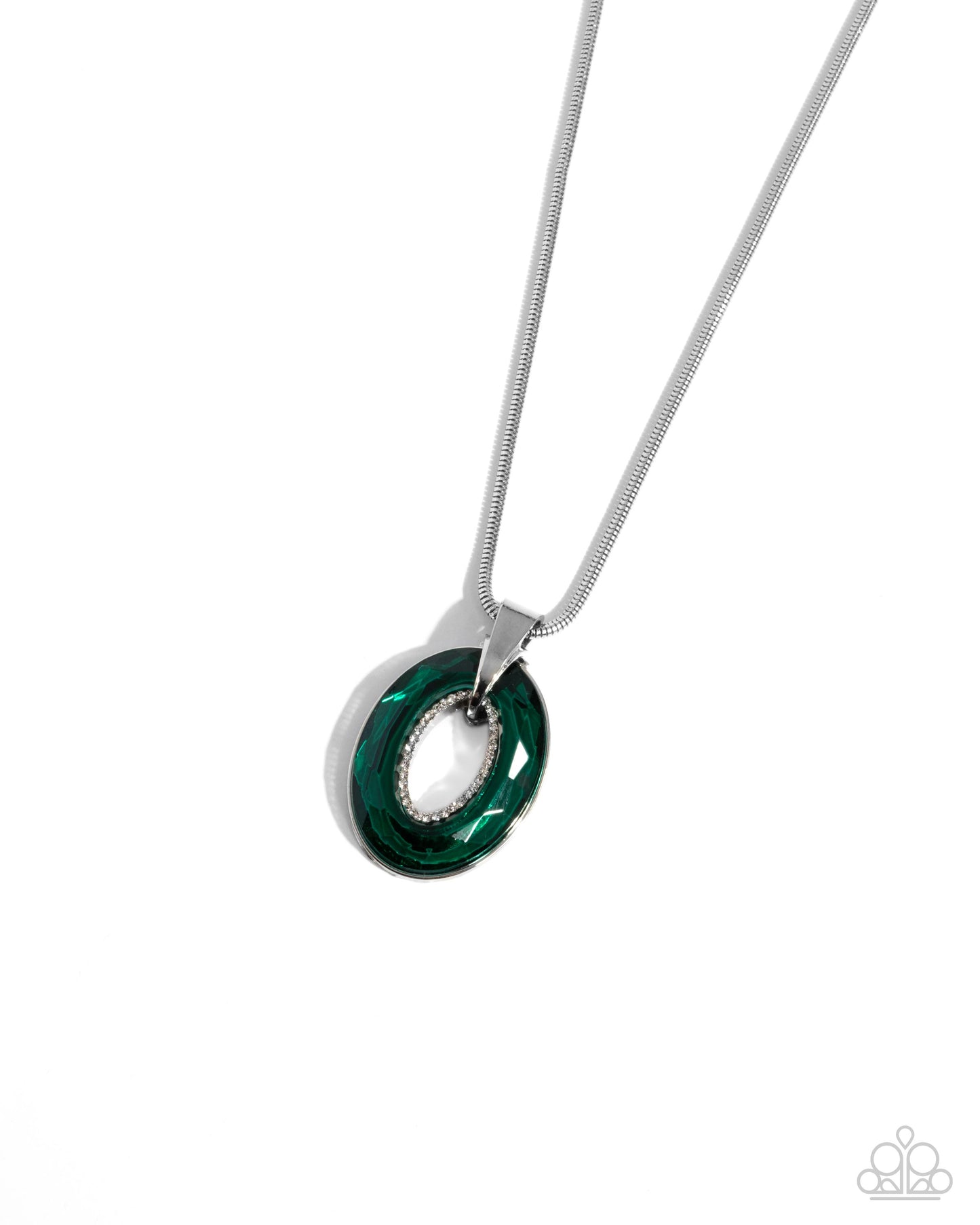 Reflective Rigor Necklace  - Green