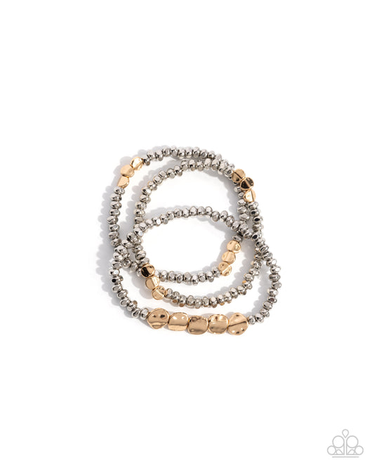 Coastal Celebration - Silver & Gold Bracelet