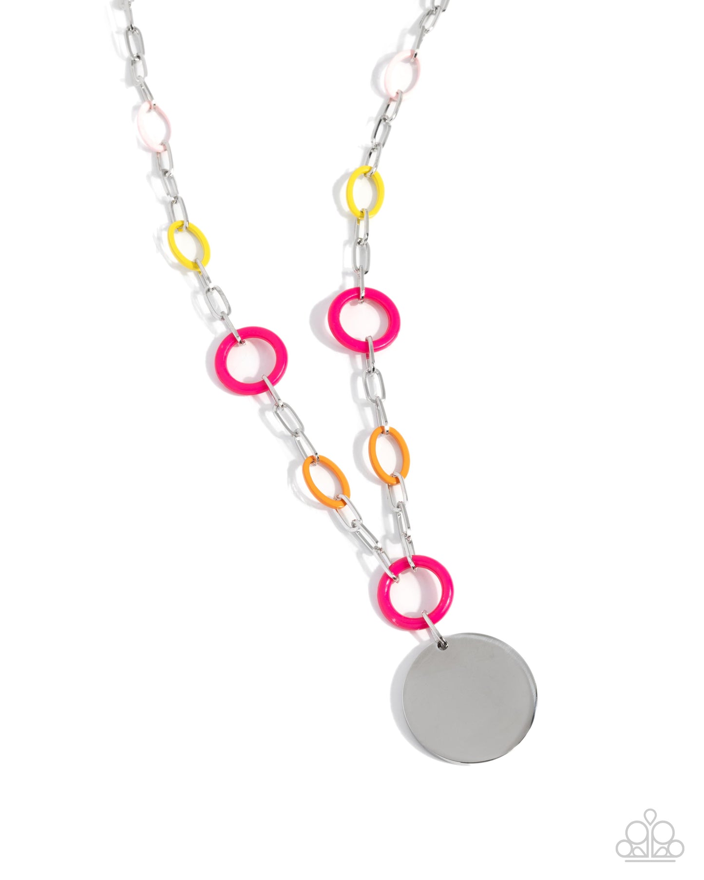 Popularity Contest - Silver w/Multi Necklace