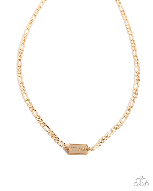 Strong Suit - Gold Men's Chain