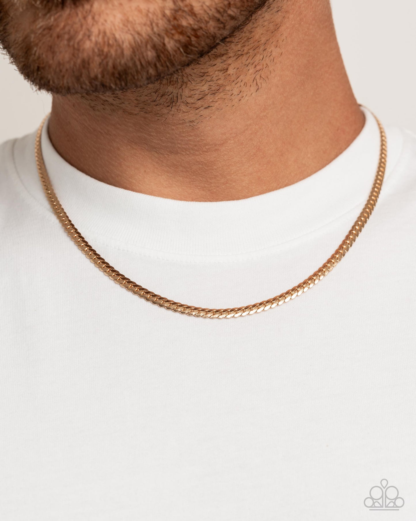 CURB the Peace - Gold Chain Men's Necklace
