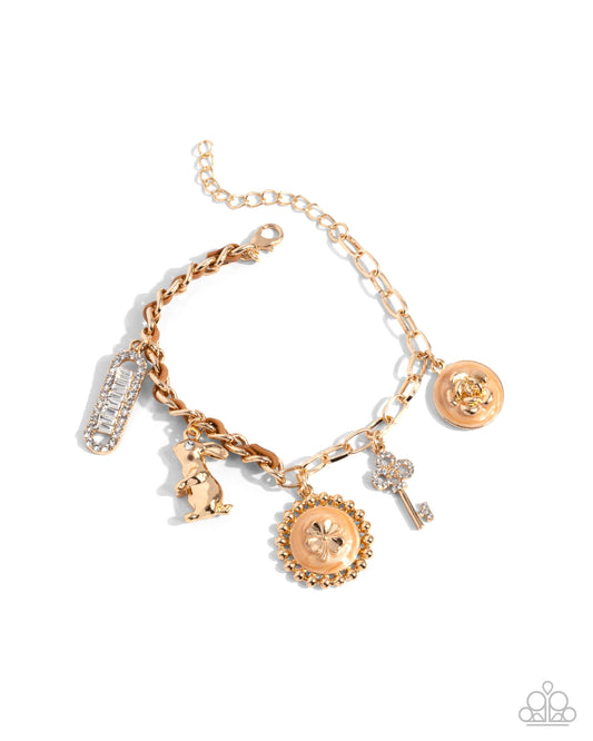 Velveteen Rabbit - Gold Bracelet