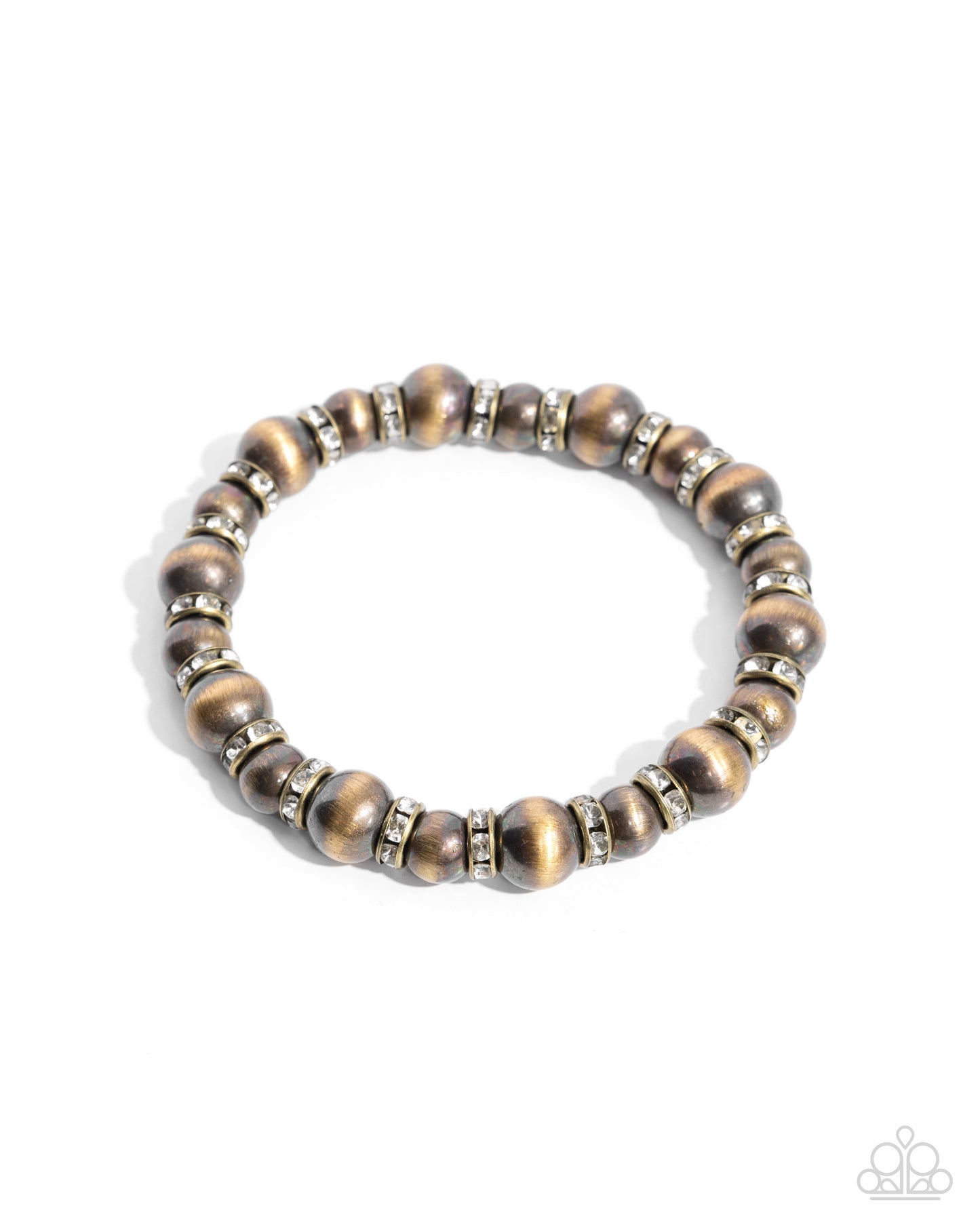 Complete Look - Navajo Pearls Brass Necklace & Bracelet Set
