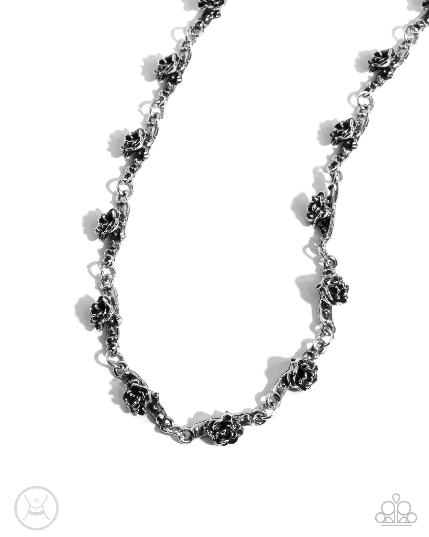 Complete Look Silver Necklace with matching Bracelet