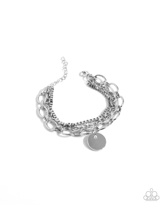 Coined Confidence - Silver Bracelet