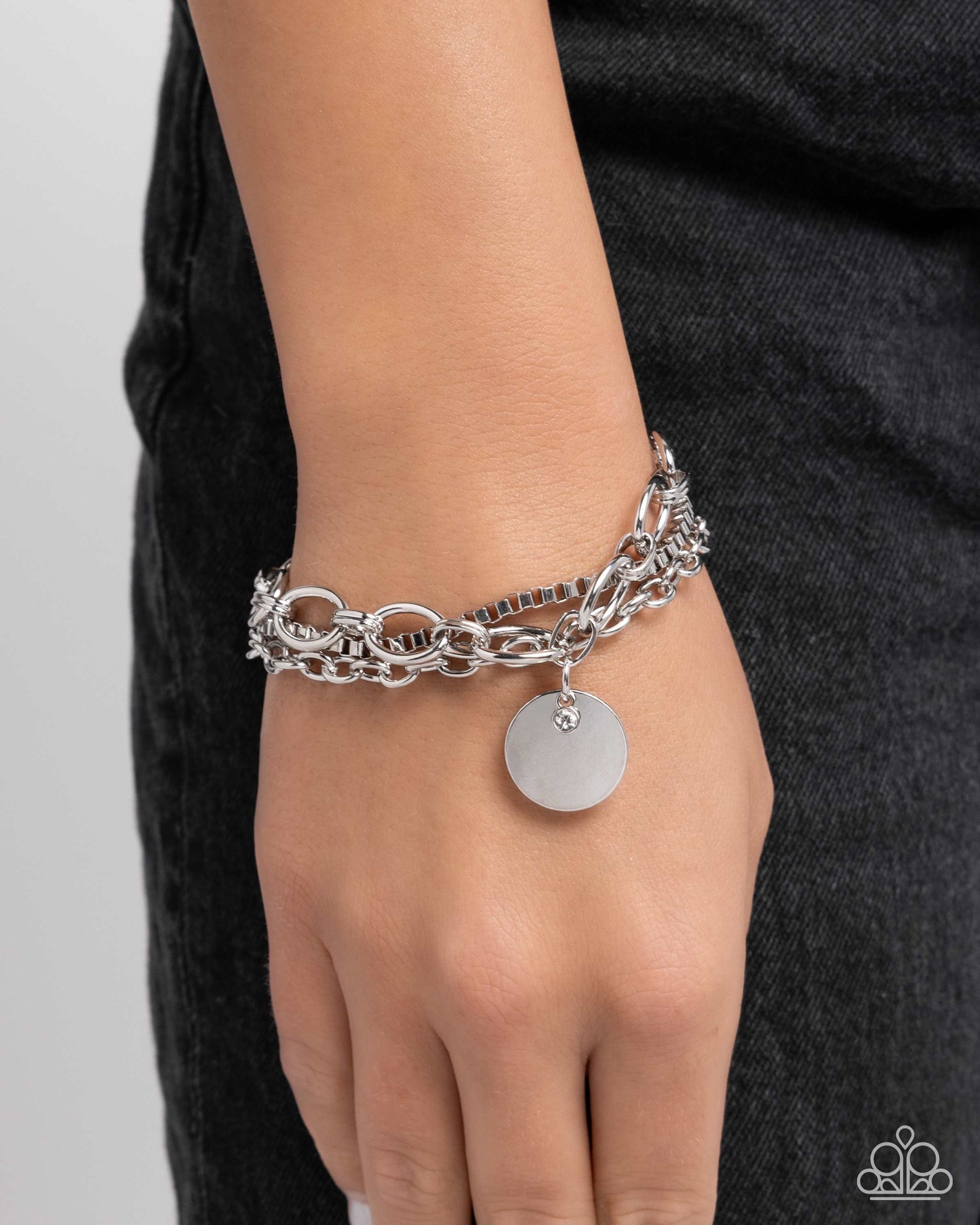 Coined Confidence - Silver Bracelet