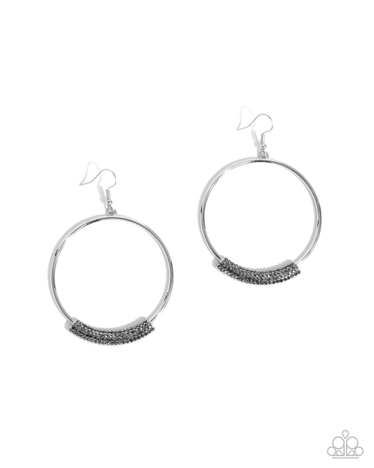 Sassy Story - Silver Earrings