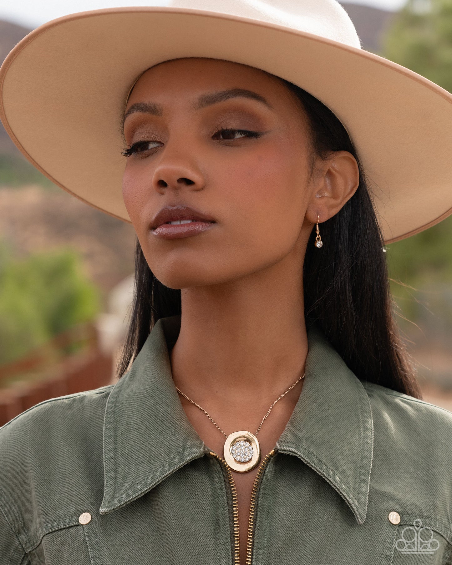 Gently Glistening - Gold Necklace