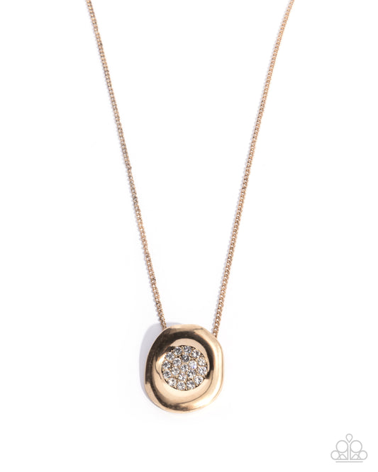 Gently Glistening - Gold Necklace
