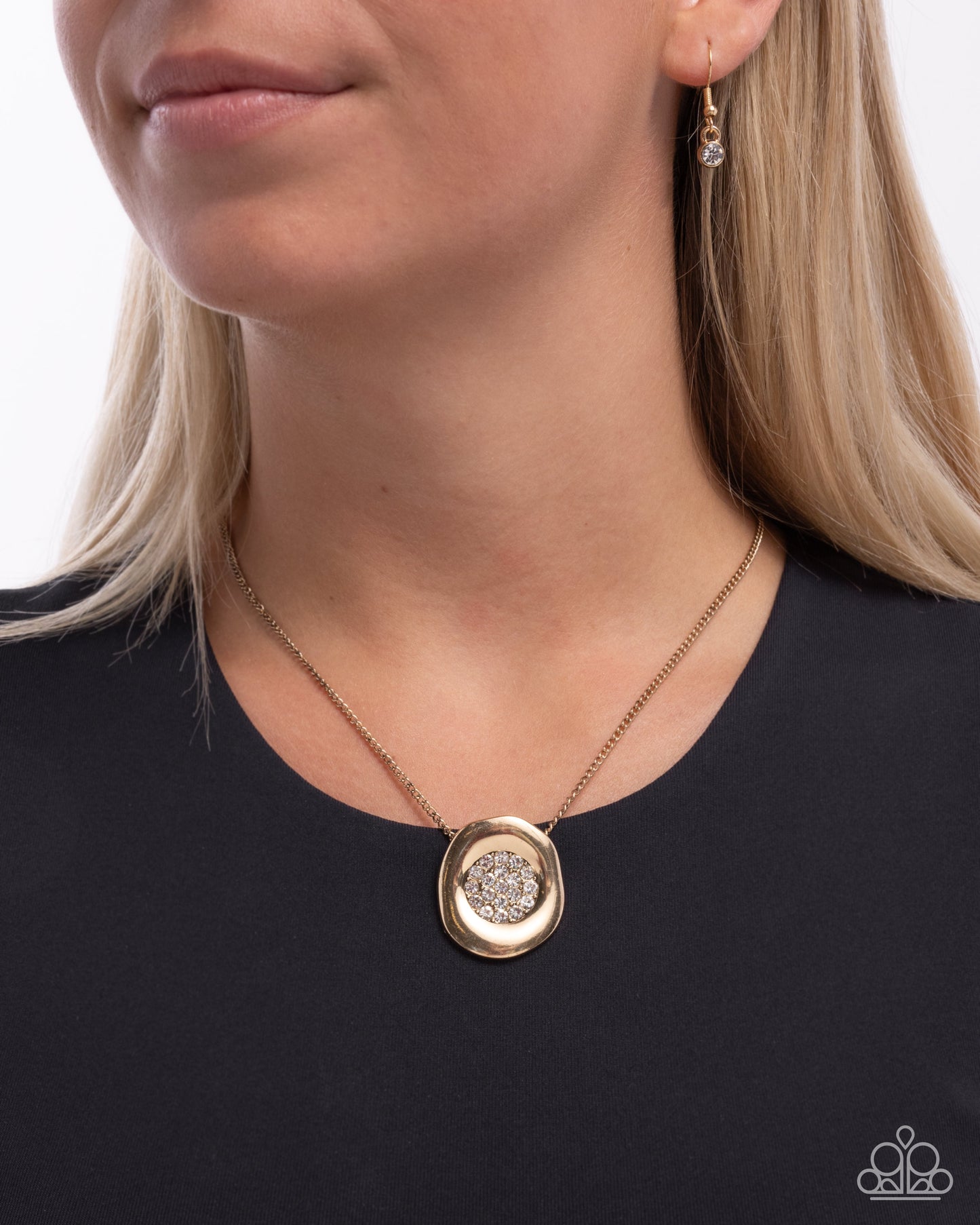 Gently Glistening - Gold Necklace