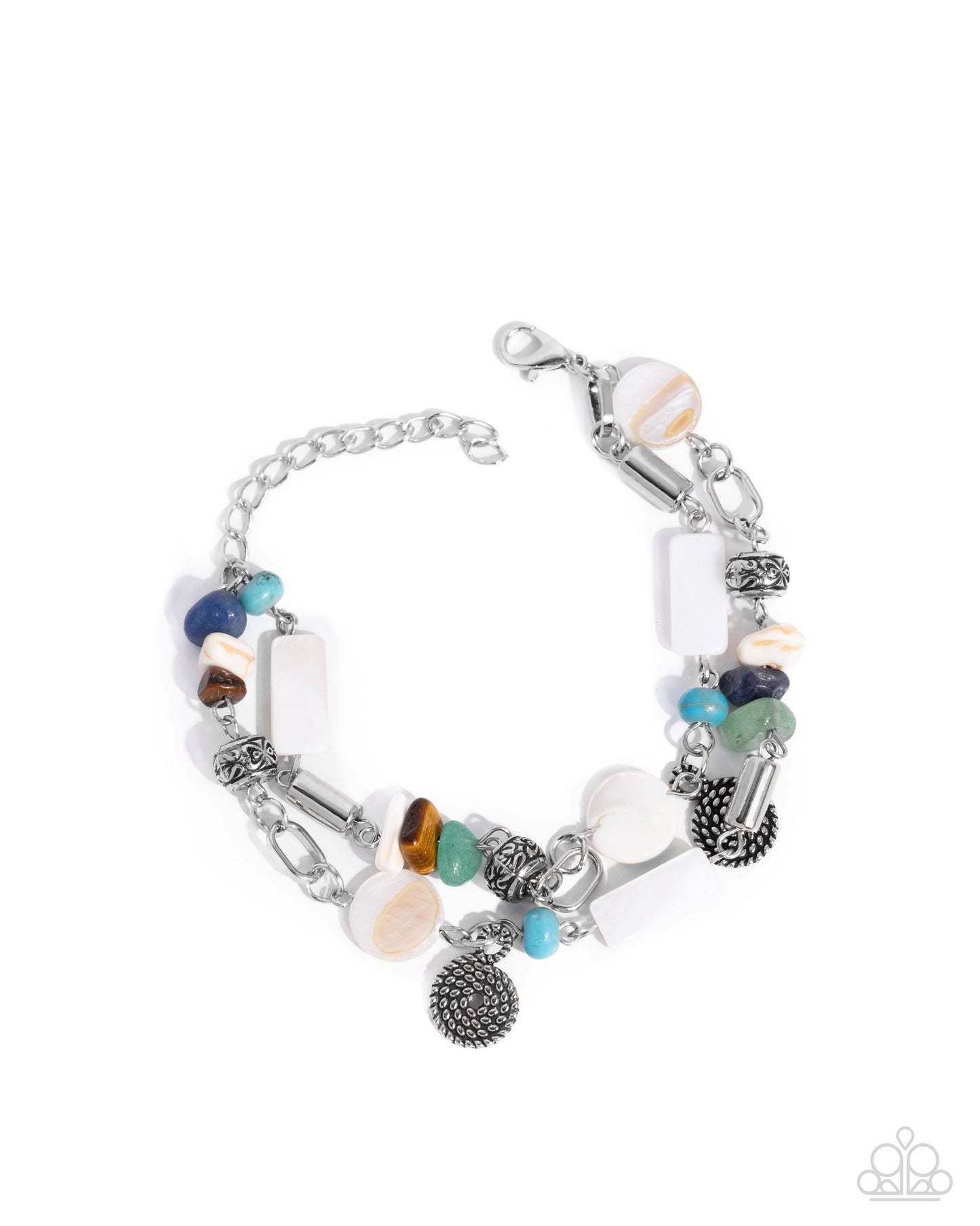 Sentimental Serenity - Complete Look - Necklace & Bracelet Set