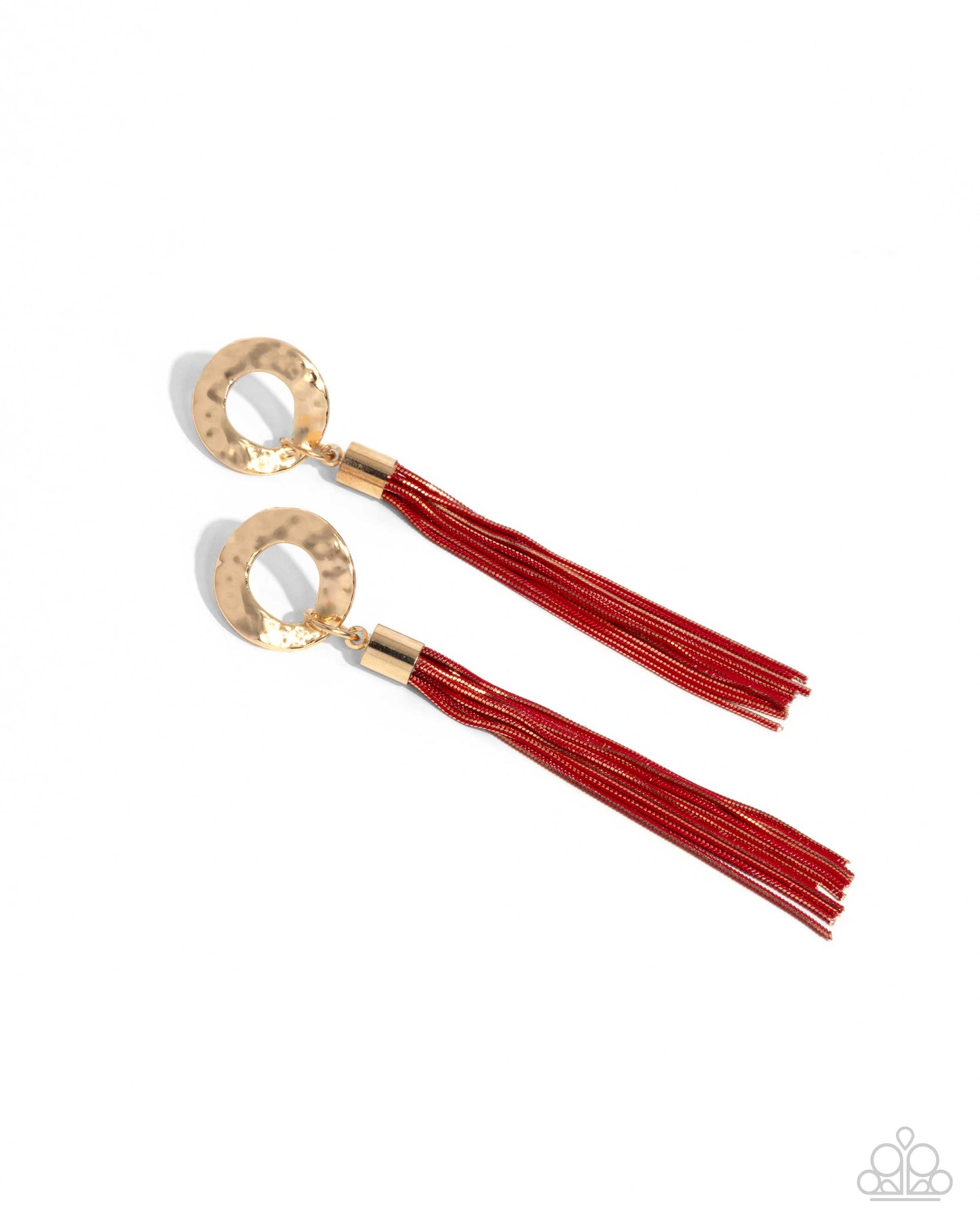 Complete Look Set - Red/Gold Necklace & Bracelet