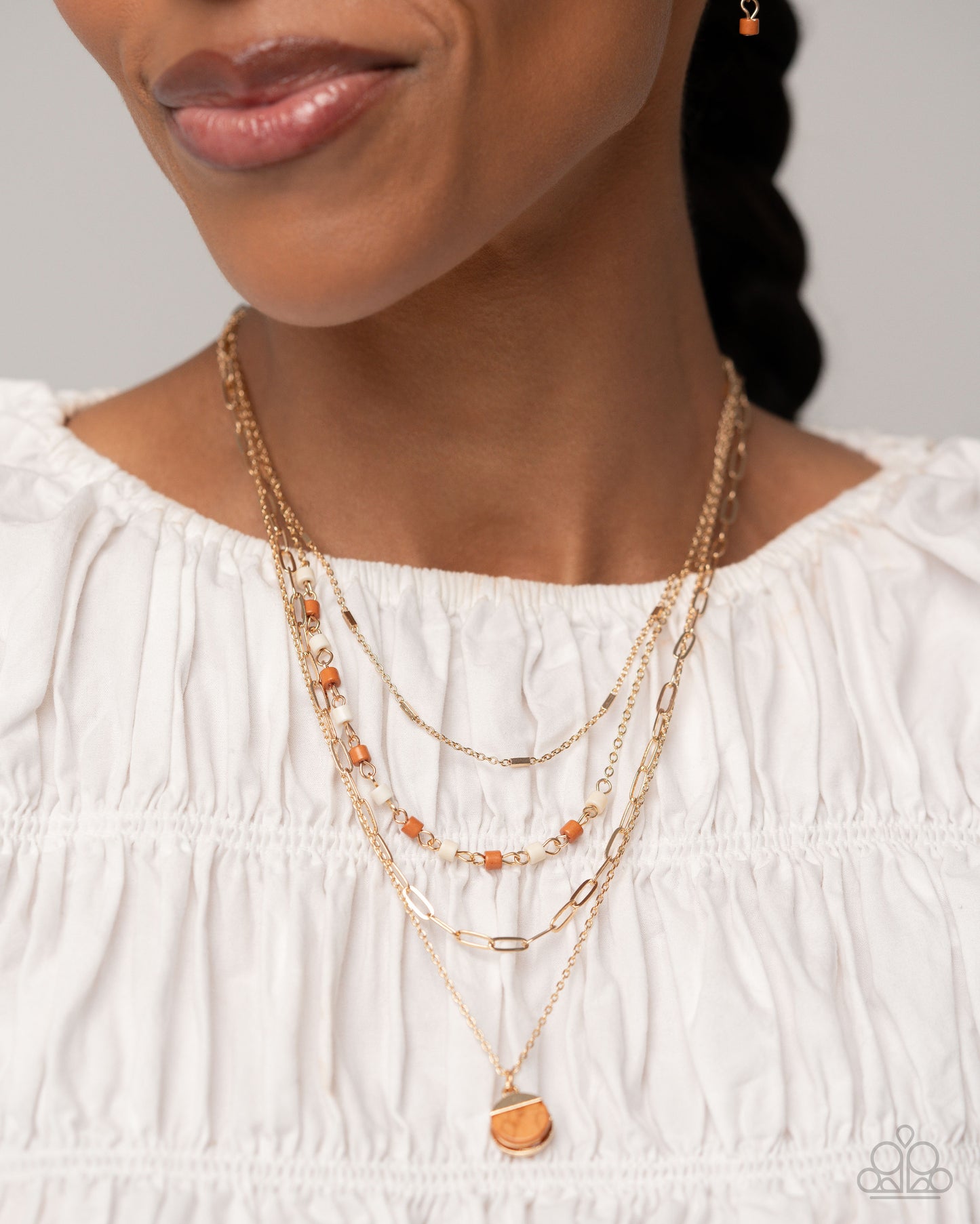 Complete Look - Gold Necklace and Bracelet