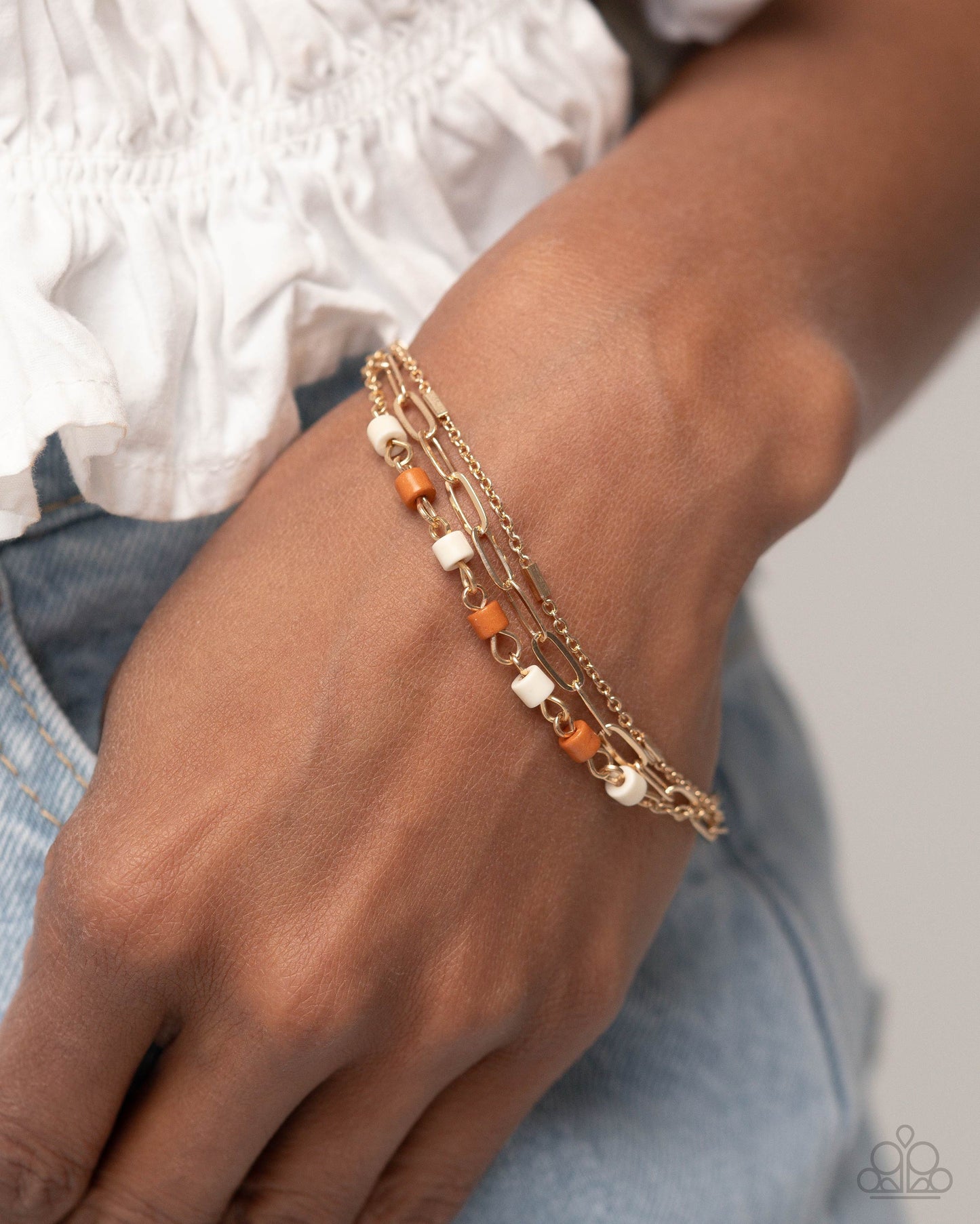 Complete Look - Gold Necklace and Bracelet
