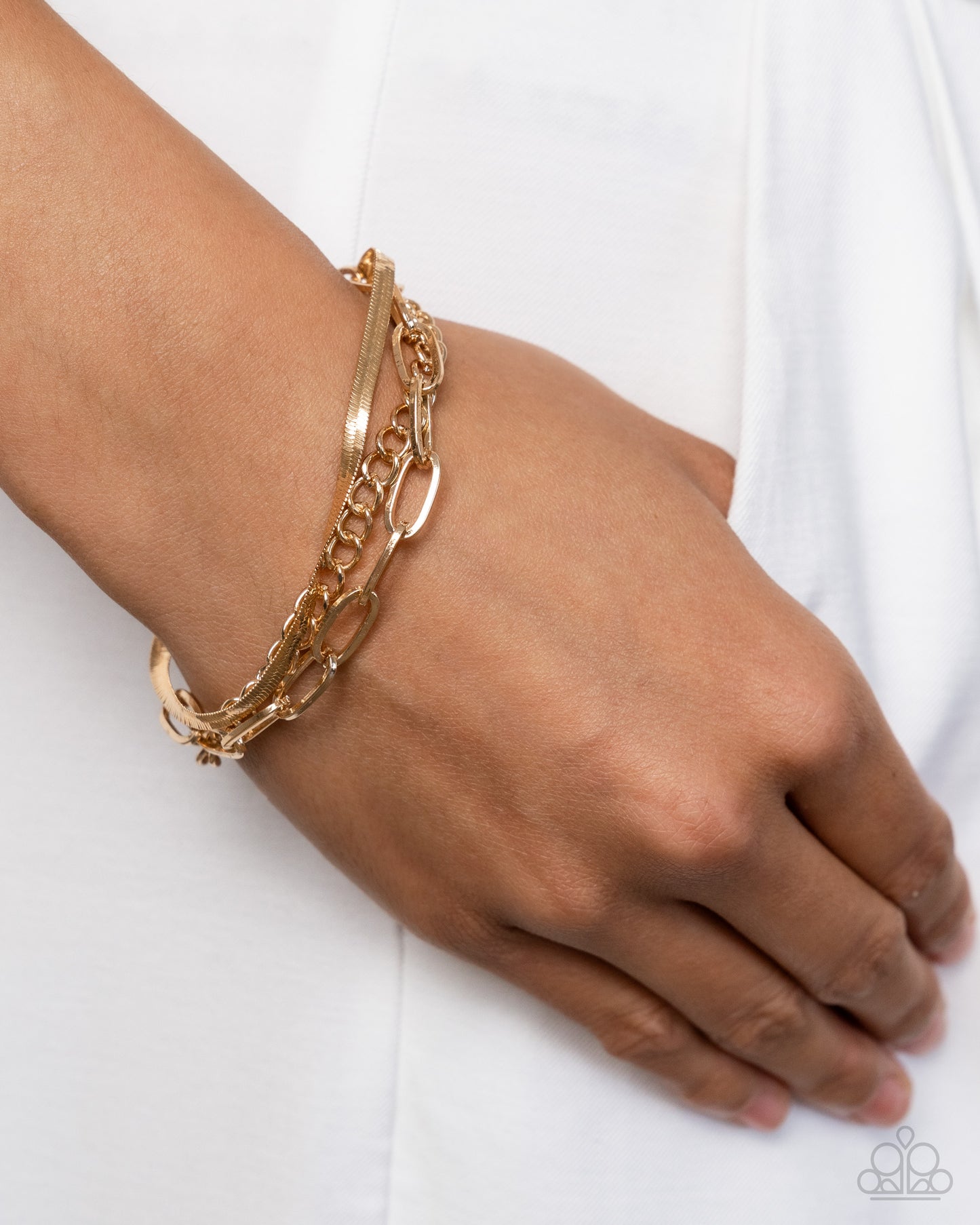 Complete Look Gold Necklace and Bracelet Set
