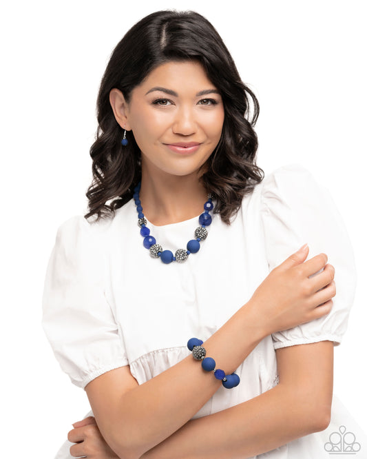 Hematite Hallmark - Complete Look Set -Hematite Haute Necklace & Bracelet Set
