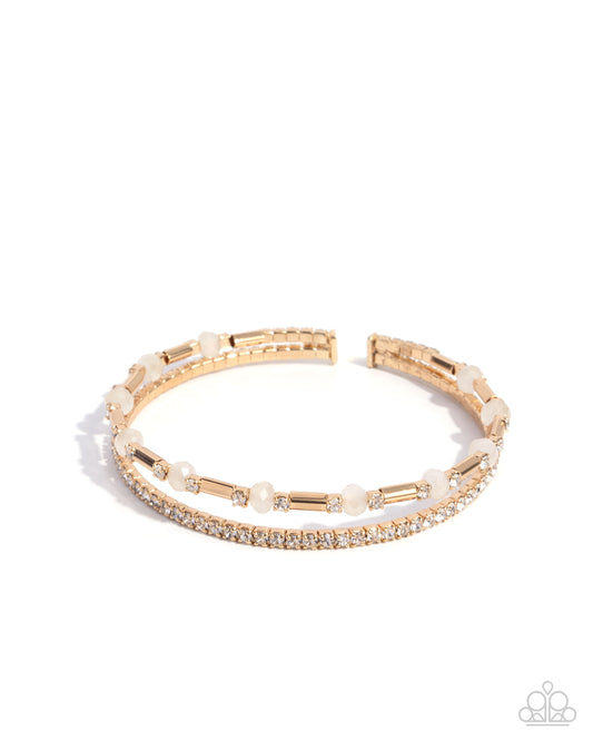 Publicity Pizzazz - Gold Bracelet