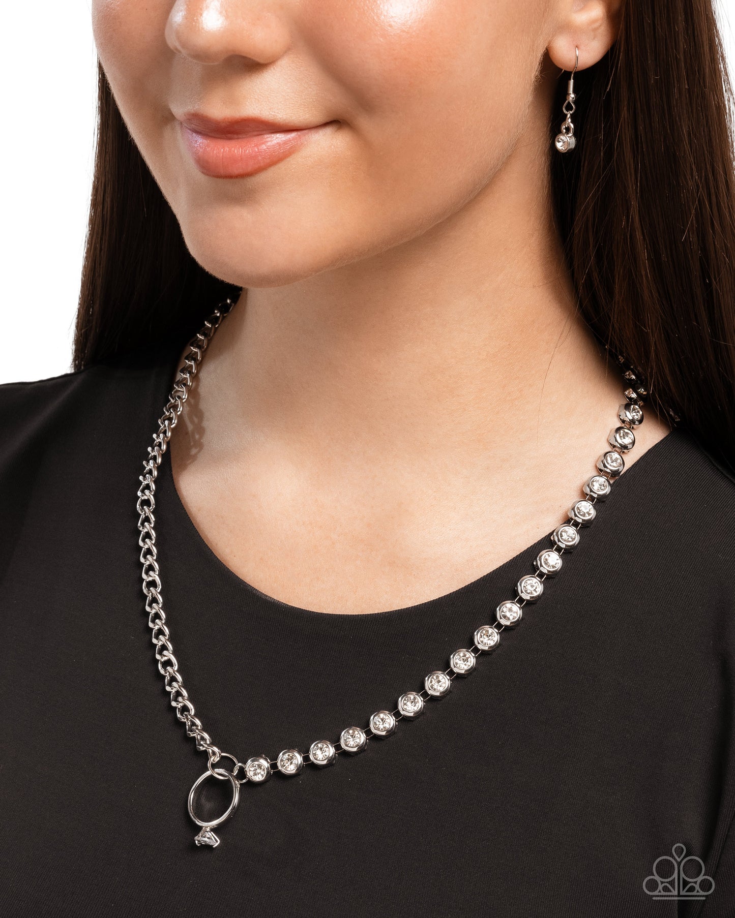 Blazing Beacon - Silver Necklace