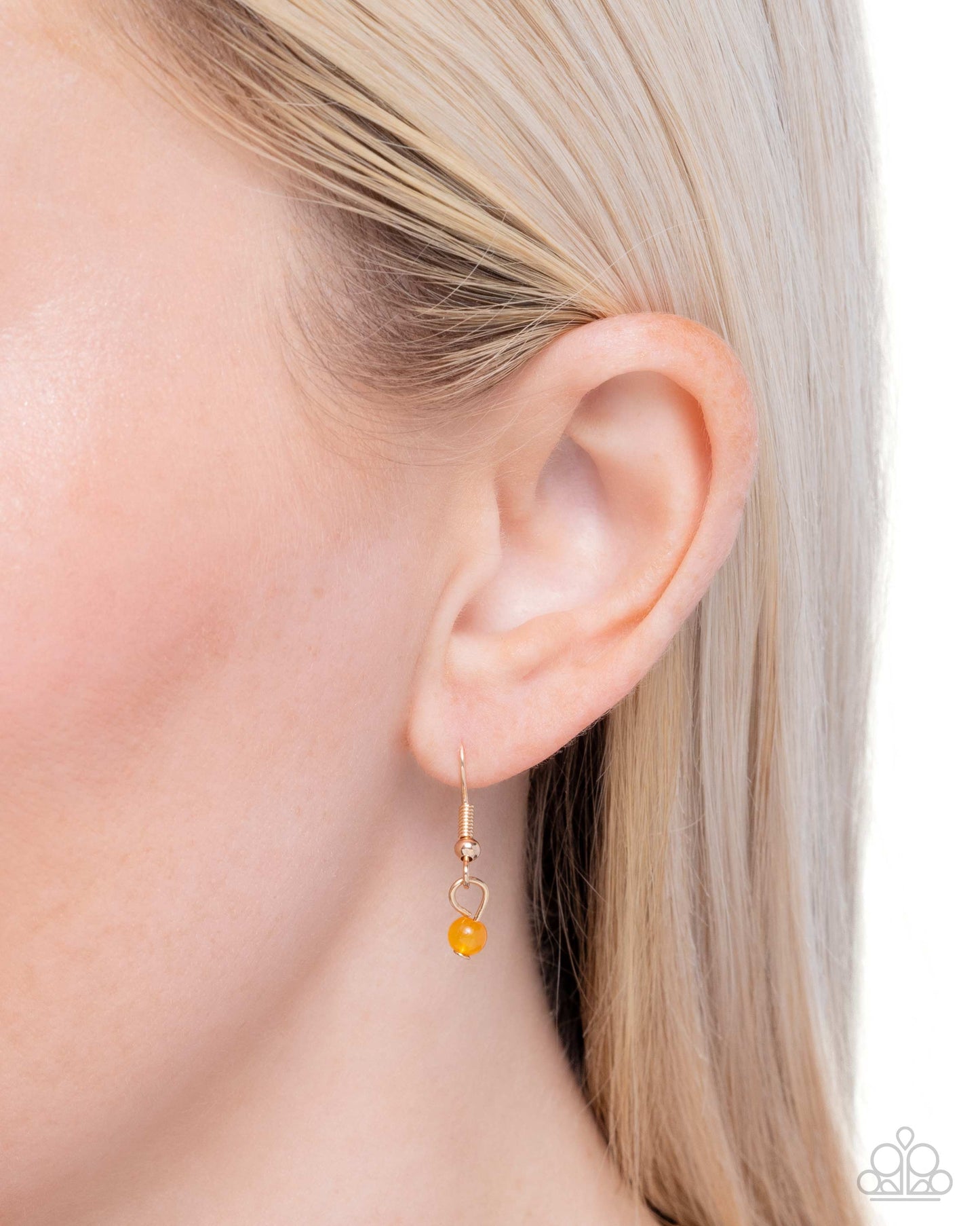 Daydreaming Decadence - Silver w/Multi Oranges Necklace