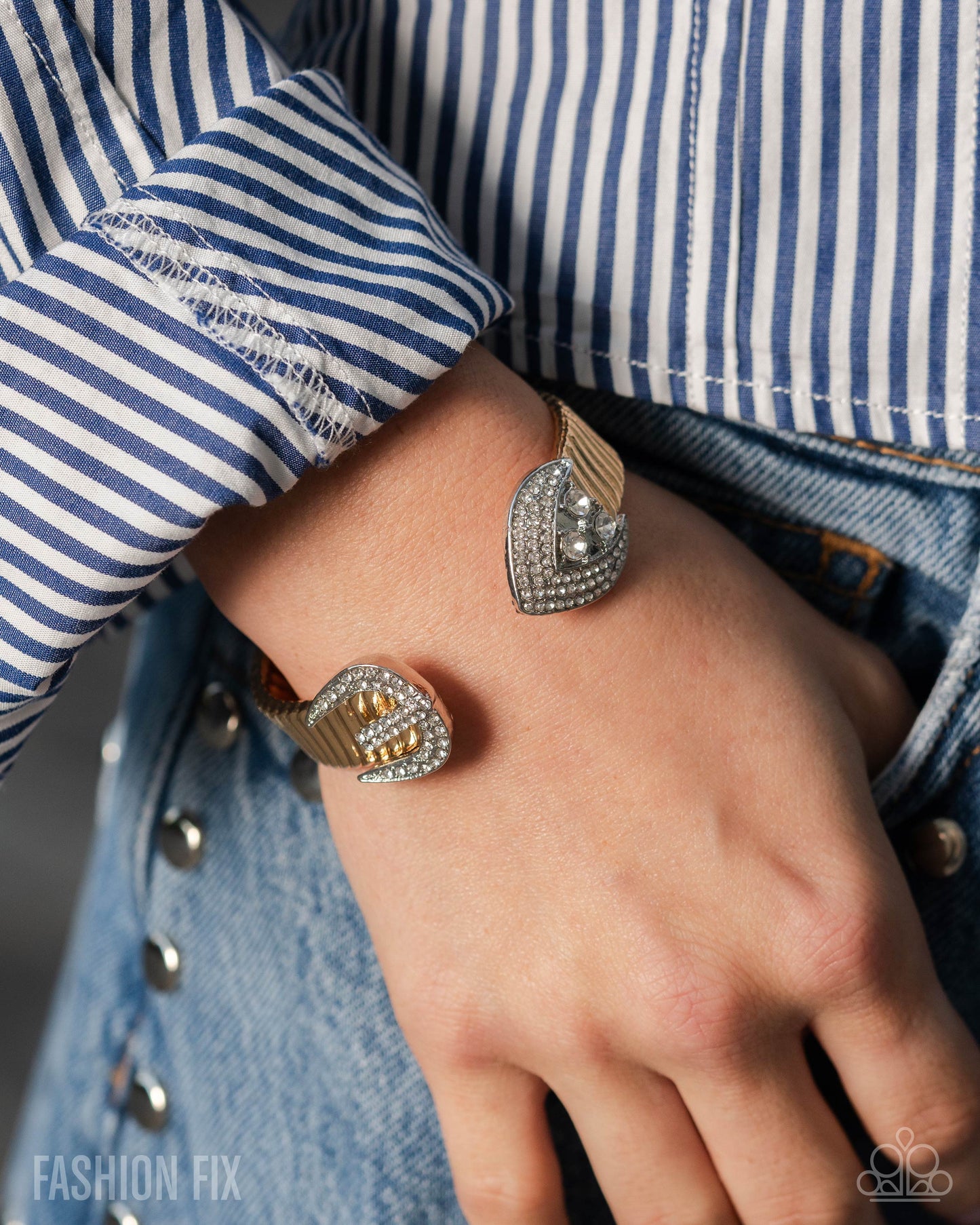 Fashion Forward Feature - Gold Bracelet