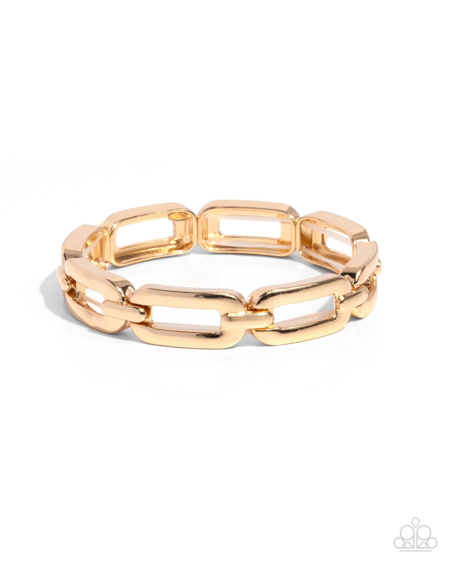 Symmetrical Sheen - Gold Bracelet