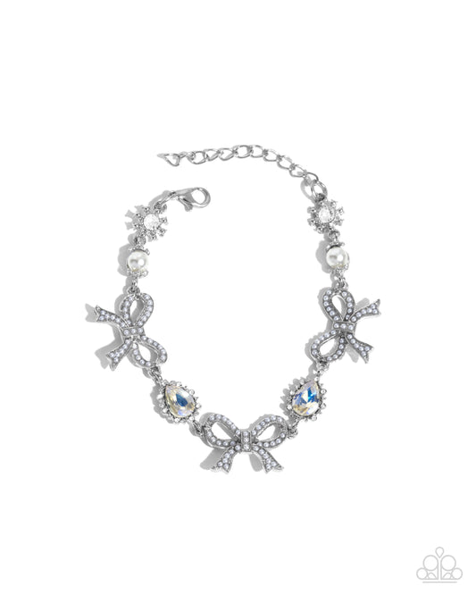 Coquette Caliber - Silver Bow Bracelet