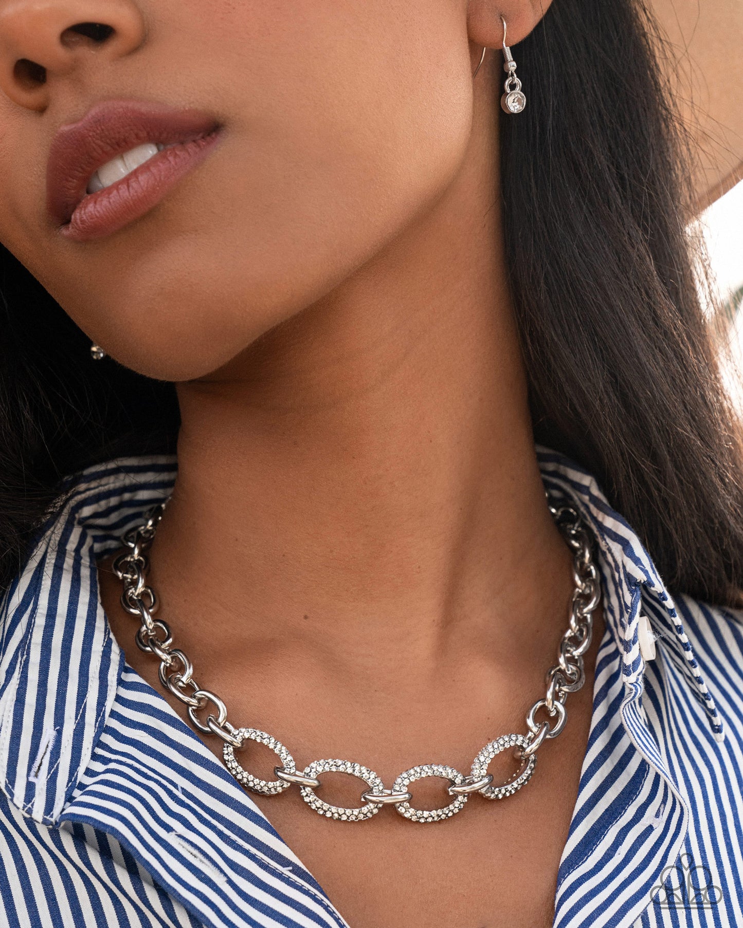 Boogie Bling - Silver Necklace