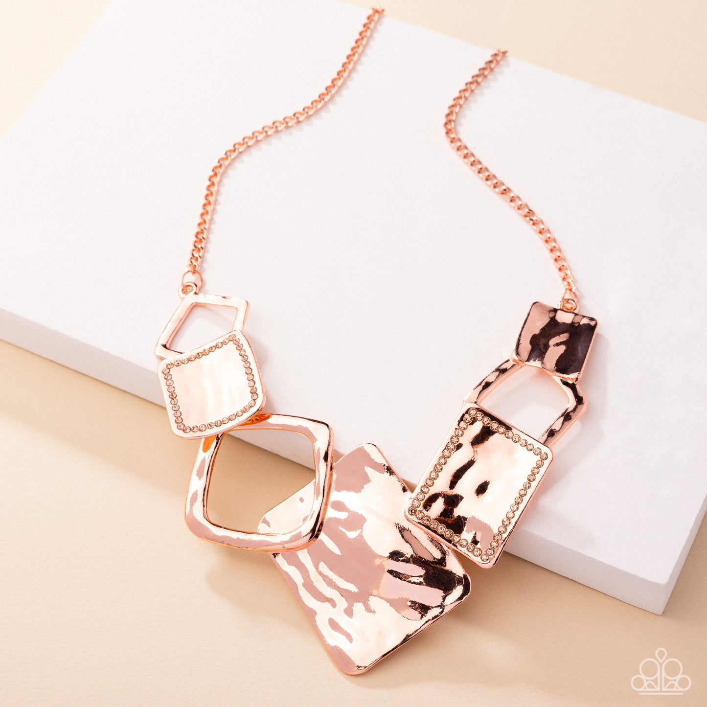 Layered Luxury - Copper Necklace